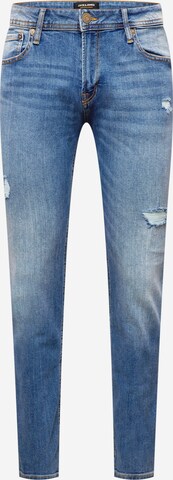 JACK & JONES Skinny Jeans 'Liam' in Blau: predná strana