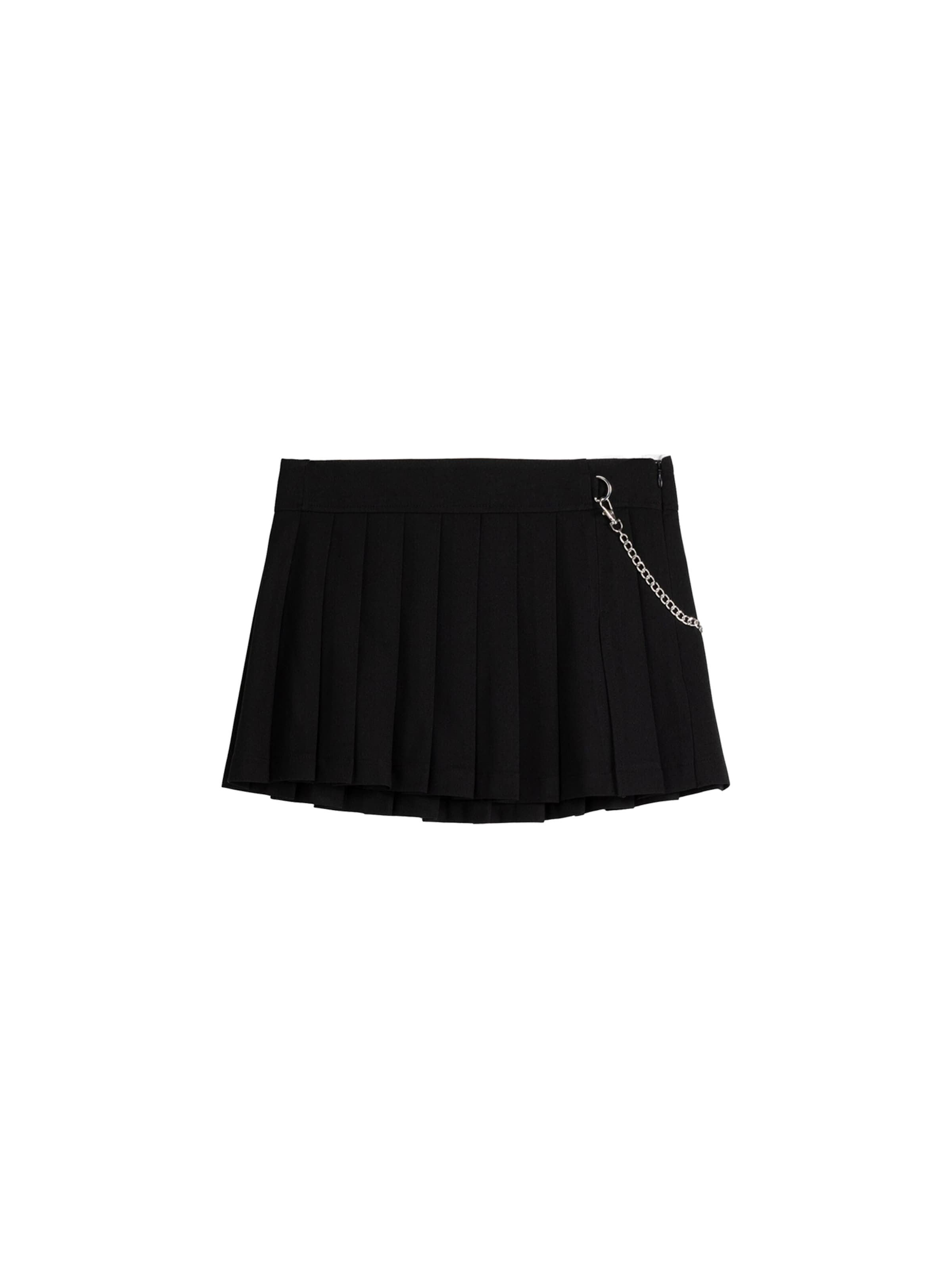 Jupe plissée noire bershka hotsell