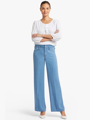 NYDJ Wide Leg Jeans 'Teresa ' in Blau