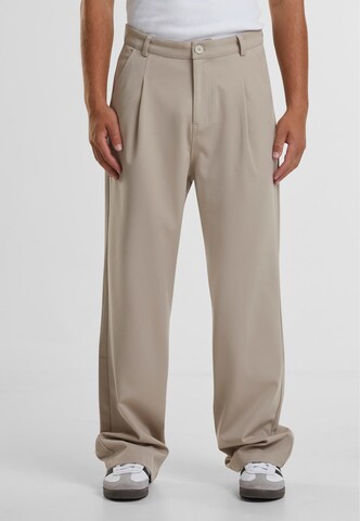 Loosefit Pantaloni con pieghe 'Tahlo' di 2Y Studios in marrone: frontale