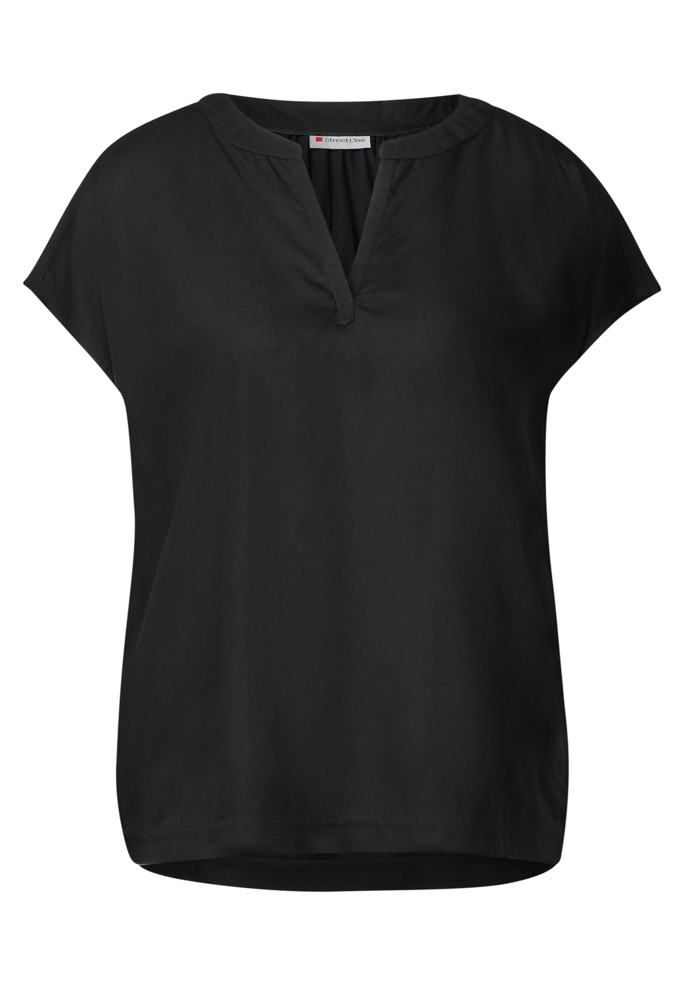 STREET ONE Bluse in Schwarz: Vorderseite
