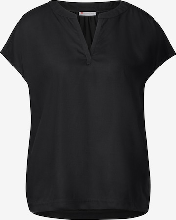 STREET ONE Bluse in Schwarz: Vorderseite
