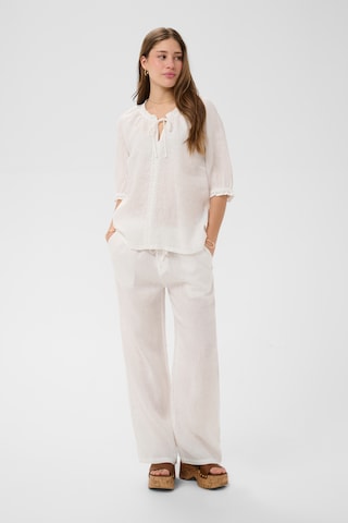 Chemisier 'Bellis' Cream en blanc