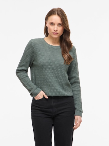 VILA Sweater in Green: front