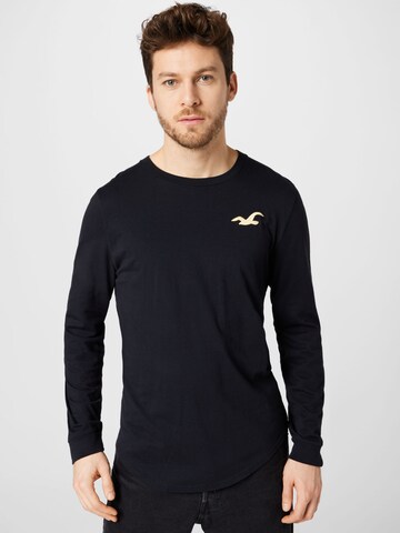 HOLLISTER Shirt in Zwart: voorkant