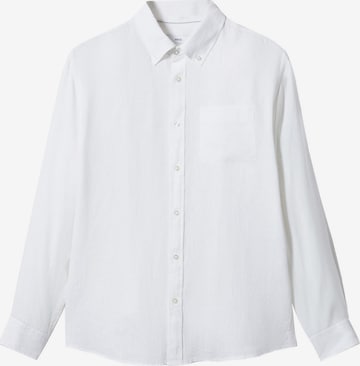 MANGO MAN Regularny krój Koszula 'AVISPA' w kolorze biały: przód