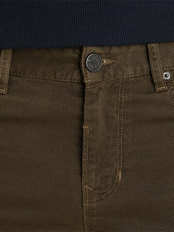 PME Legend Regular Housut 'PME Legend Nightflight regular fit pants' värissä ruskea