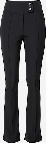 River Island Flared Trousers in Black: front
