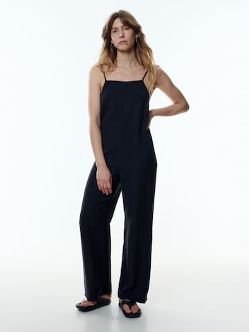 EDITED Jumpsuit 'Xana' in Zwart: voorkant