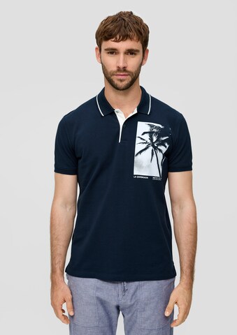 T-Shirt s.Oliver en bleu : devant