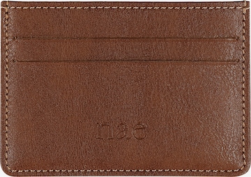 nae Vegan Shoes Kartenetui 'Breda' in Braun: Vorderseite