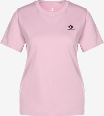 CONVERSE Shirt in Pink: front