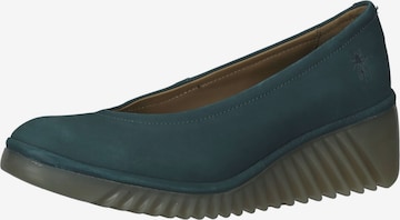 FLY LONDON Pumps in Green: front