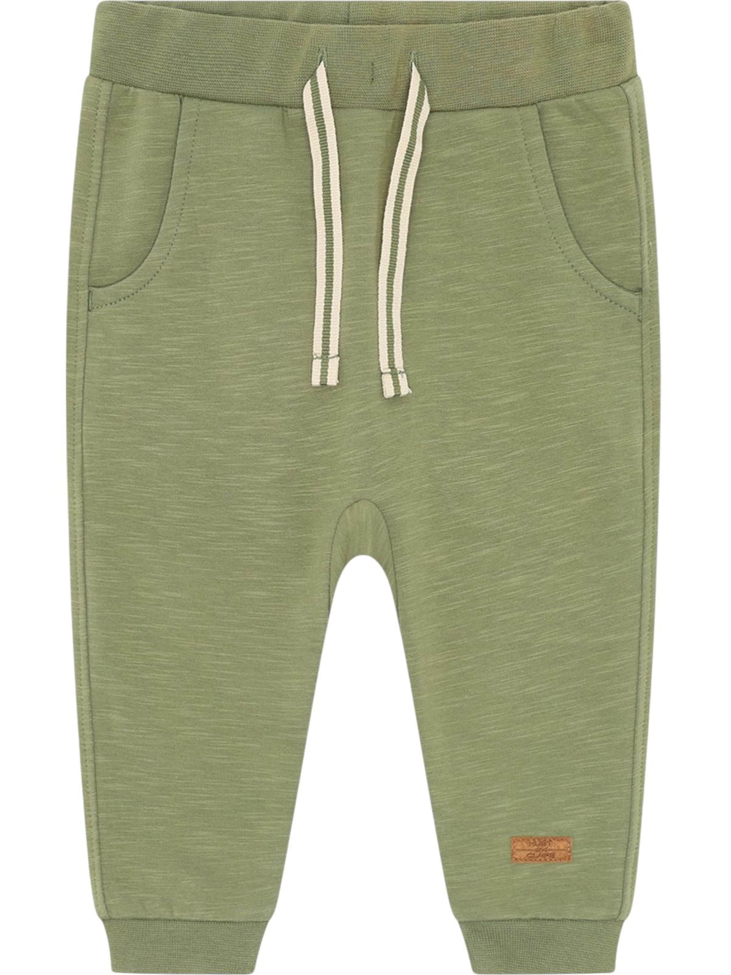 Hust & Claire Regular Hose 'Georgey Solid'‌‌‌‌‌‌‌‌‌ in Grün: Vorderseite