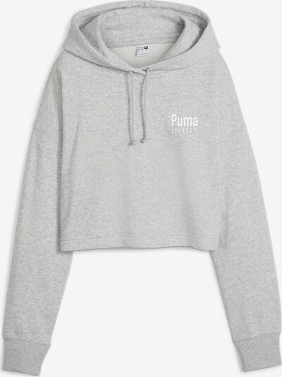 PUMA Sportsweatshirt in grau / weiß, Produktansicht