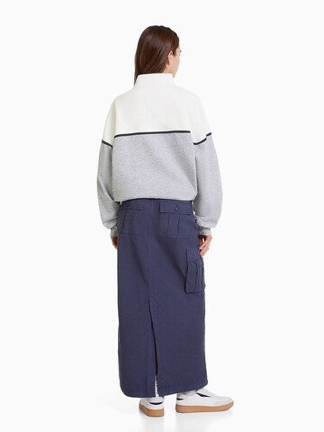 Bershka Sweatshirt in Grey