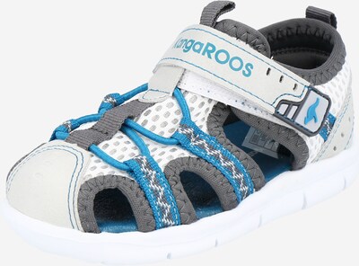 KangaROOS Otevřená obuv - aqua modrá / šedá / bílá, Produkt