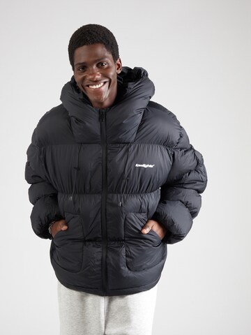 Low Lights Studios Winter jacket 'VELA' in Black: front