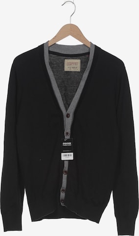 ESPRIT Strickjacke M in Schwarz: Vorderseite