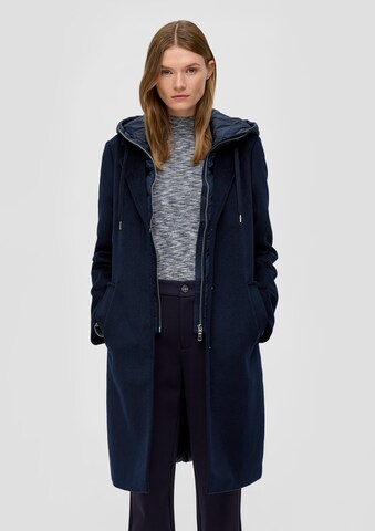 s.Oliver Between-seasons coat in Blue: front