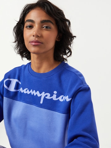 Sweat-shirt Champion Authentic Athletic Apparel en bleu