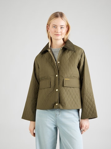 Barbour Prehodna jakna | zelena barva: sprednja stran