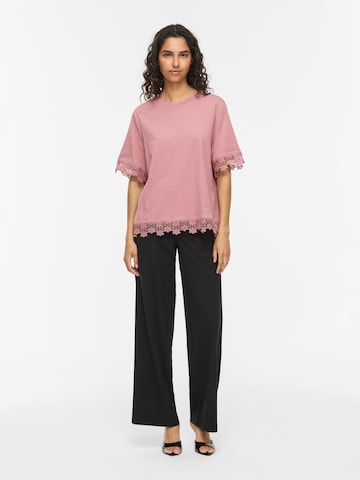 T-shirt 'VIVora' VILA en rose