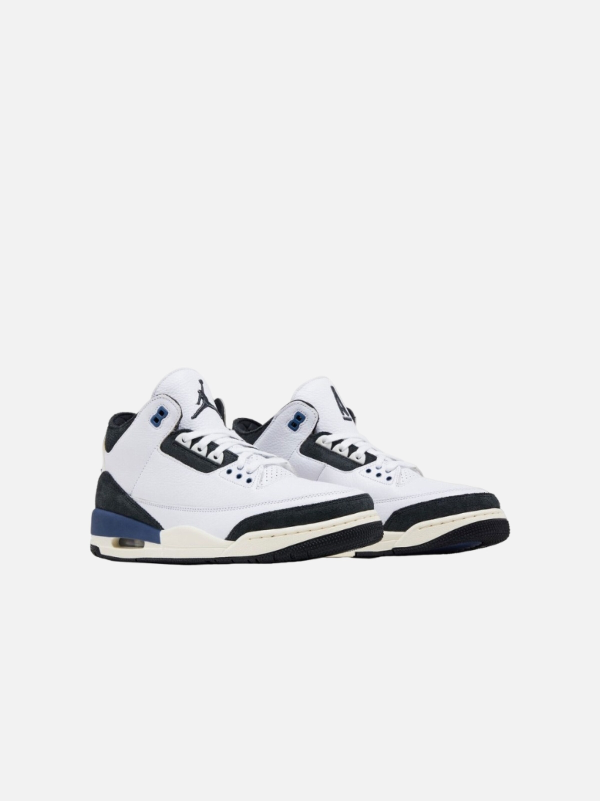 Sneaker alta 'Air 3 Retro OG SP A Ma Maniére Diffused' di Jordan in bianco