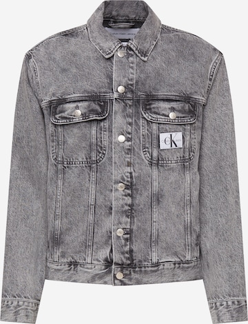 Calvin Klein Jeans Between-Season Jacket in Grey: front