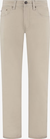 Maskovick Regular Jeans 'MASKOVICK - Clinton - Heren - Chino - Twill - Stretch Broek - Regular Fit' in Beige: voorkant