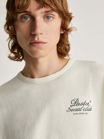 Scalpers Bluser & t-shirts 'Pasta' i hvid