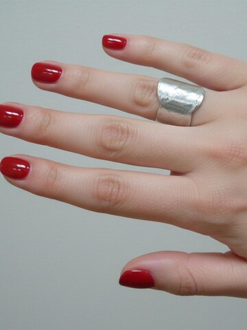 Sergio Engel Ring 'Pura 55' in Silver: front