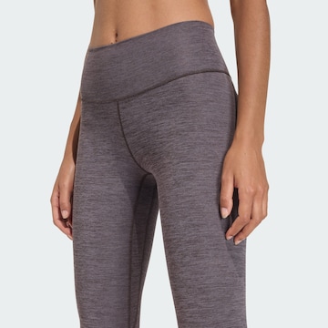 ADIDAS PERFORMANCE - Skinny Pantalón deportivo 'All Me' en marrón