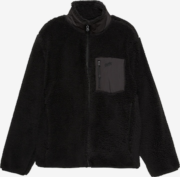 Pull&Bear Prehodna jakna 'STWD' | črna barva: sprednja stran