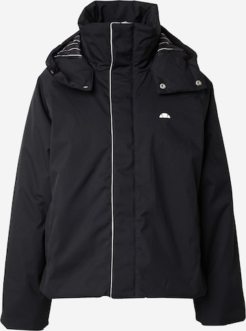 ELLESSE Зимняя куртка 'Zenira' в Черный: спереди