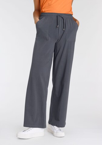 BOYSEN'S Loose fit Pants in Grey: front