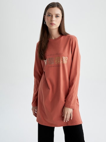 DeFacto Tunic 'RELAX FIT' in Orange: front