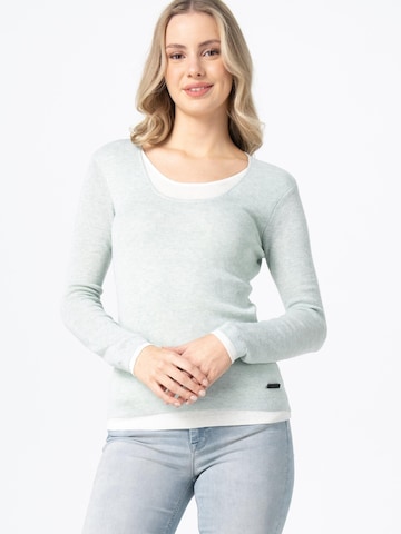 M.O.D MIRACLE OF DENIM - Sudadera en verde: frente