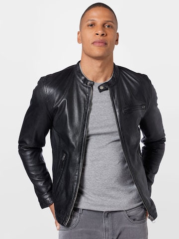 FREAKY NATION Regular fit Between-Season Jacket 'Easy Jim' in Black: front