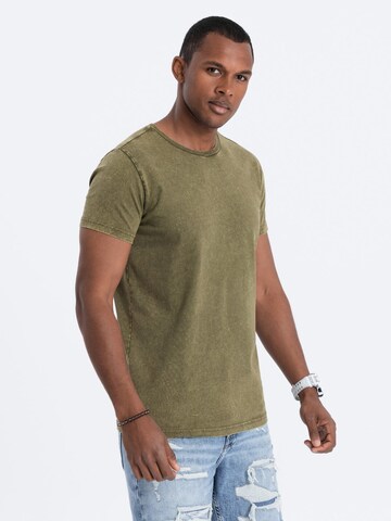 T-Shirt 'S1638' Ombre en vert