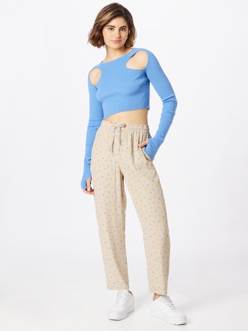 Regular Pantalon 'SARAH' NÜMPH en beige