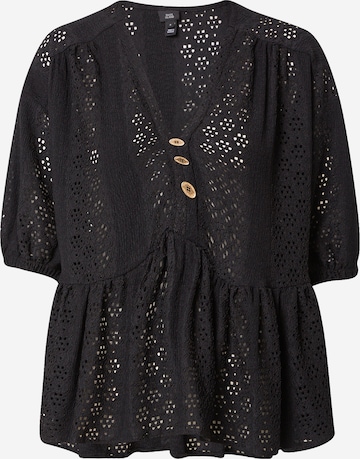 River Island Blouse in Zwart: voorkant