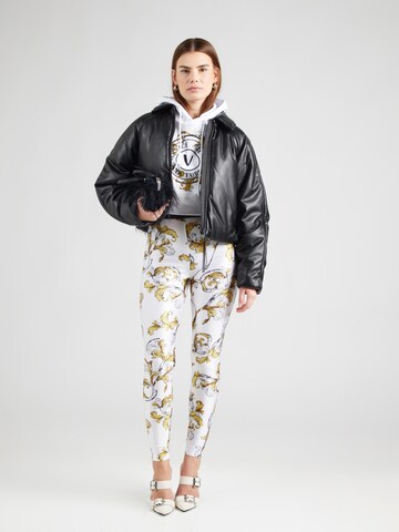 Skinny Leggings di Versace Jeans Couture in bianco