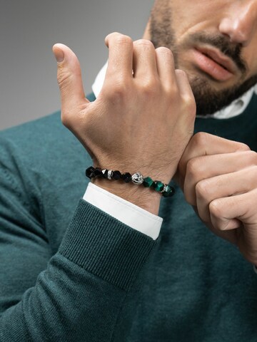 GT Collection Armband 'Wildcat King' in Grün
