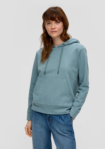 Sweat-shirt s.Oliver en bleu : devant