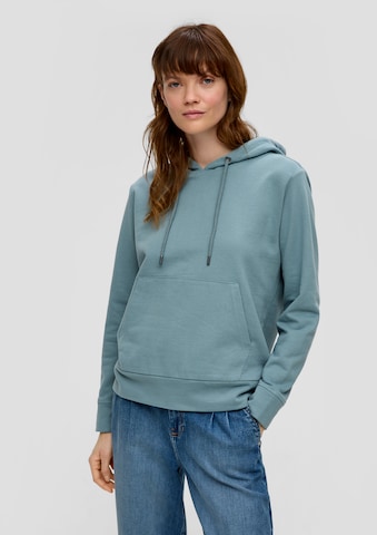 s.Oliver - Sweatshirt em azul: frente