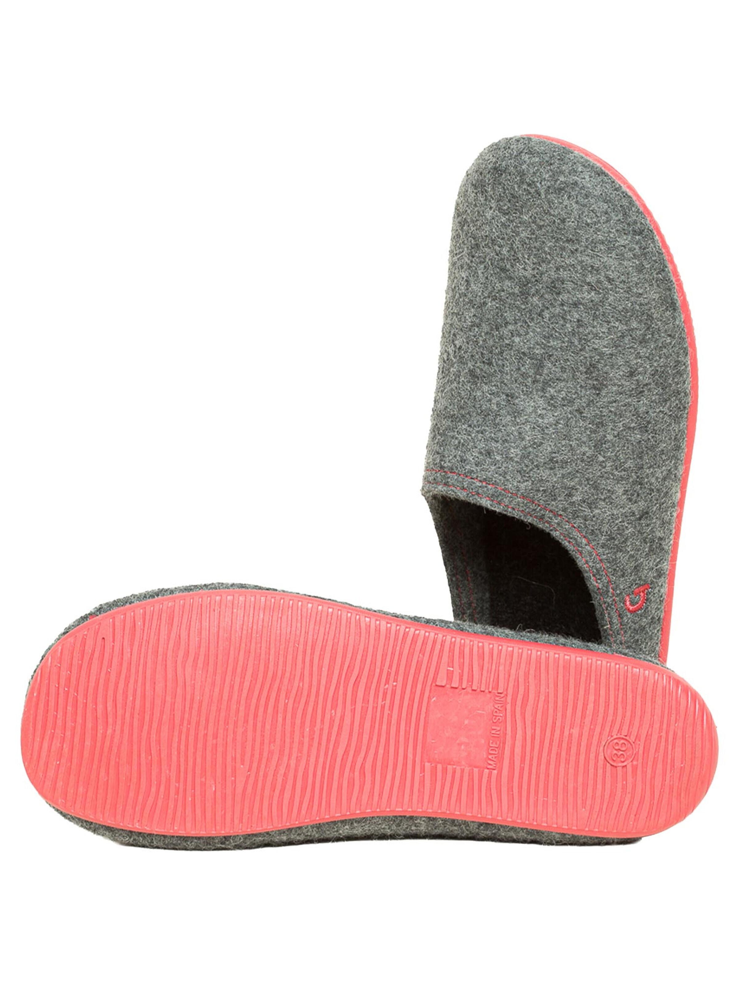 Gottstein Muiltjes 'Wool Slide-In' in Grijs