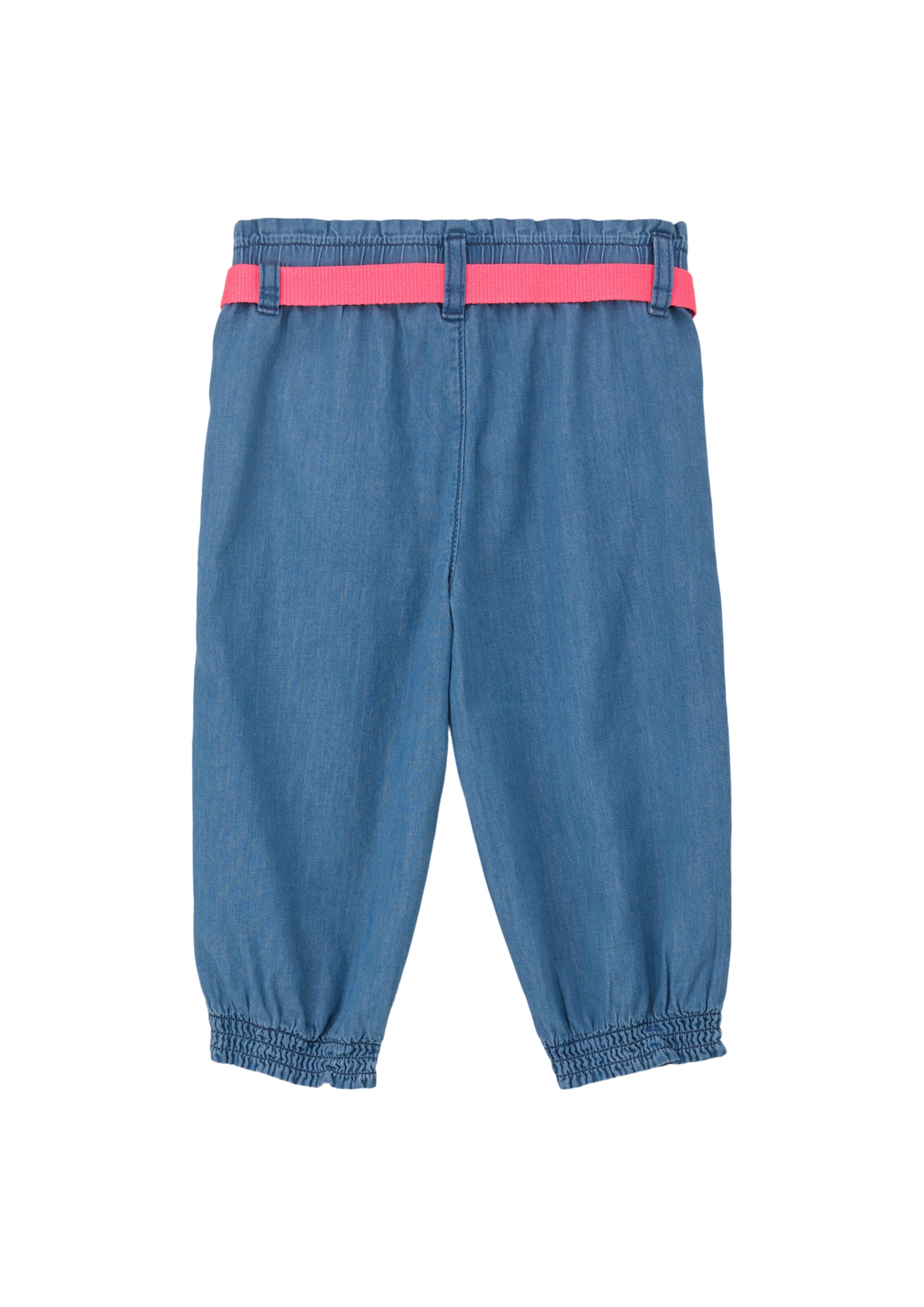 s.Oliver - Tapered Calças de ganga em azul