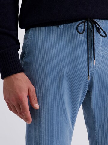 PIERRE CARDIN Tapered Trousers 'Confolens' in Blue
