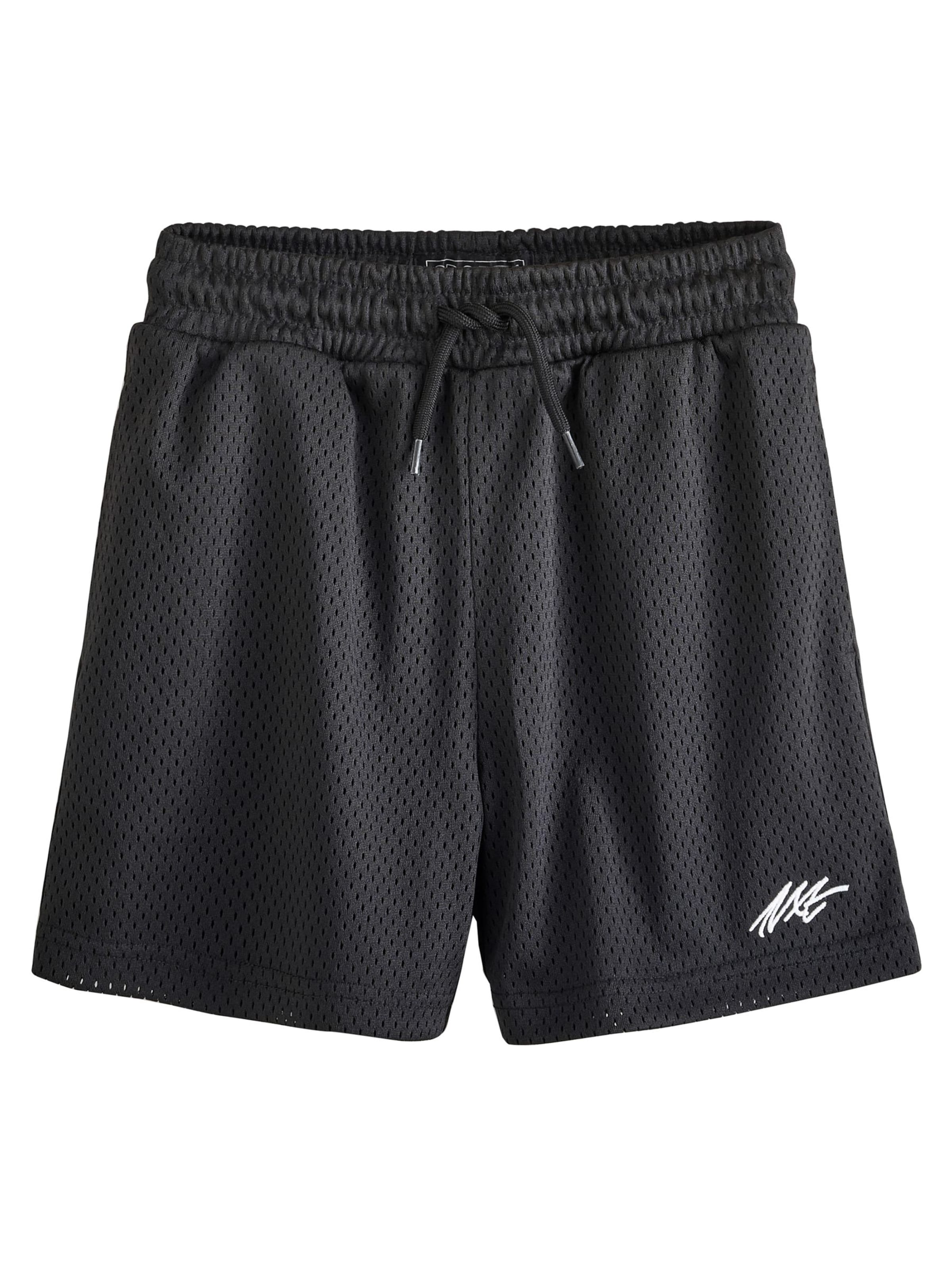 Next Обычный Штаны в Черный: спереди